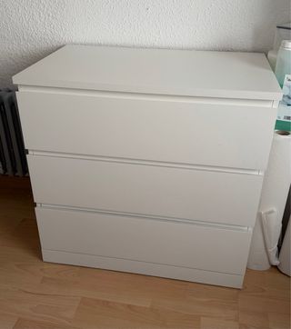 Cómoda 3 cajones MALM