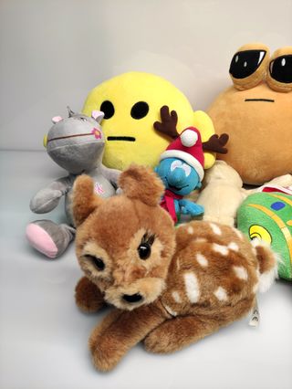 Lotto 12 Peluche Sonic Varie Dimensioni Giocattoli