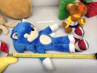 Lotto 12 Peluche Sonic Varie Dimensioni Giocattoli