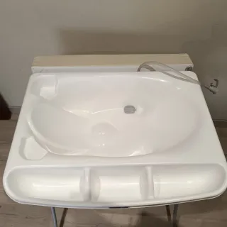 Cambiador bañera para bebé con estampado