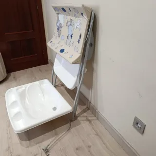 Cambiador bañera para bebé con estampado