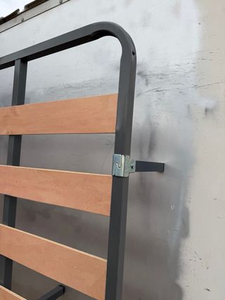 Somier 135x190 cm Metal y Madera