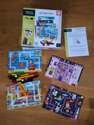 Juego Las Proporciones Educa + Regletas