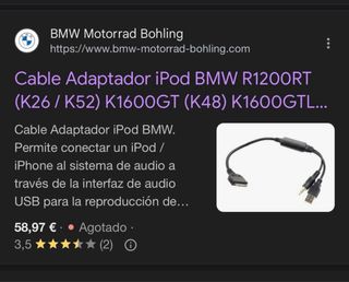 Conector BMW iPod-USB