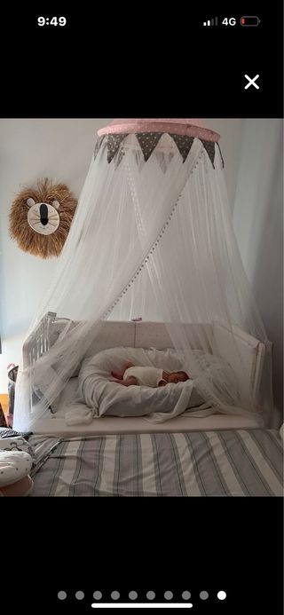 Lote cuna edredodn dos cubres chichonera colchon