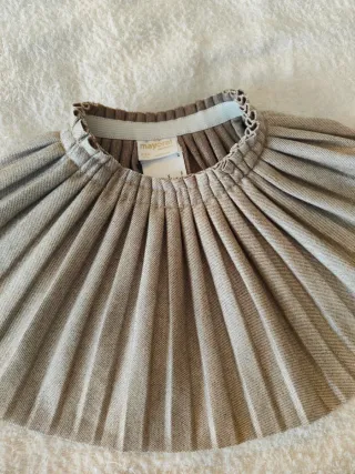 Camisa Gocco+Falda Mayoral 12 meses+Regalo diadema