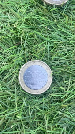 Lote 4 monete da 1 euro da collezione