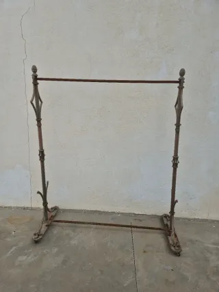 Perchero Forja Antiguo para Restaurar