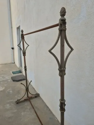 Perchero Forja Antiguo para Restaurar