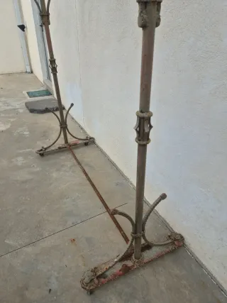 Perchero Forja Antiguo para Restaurar