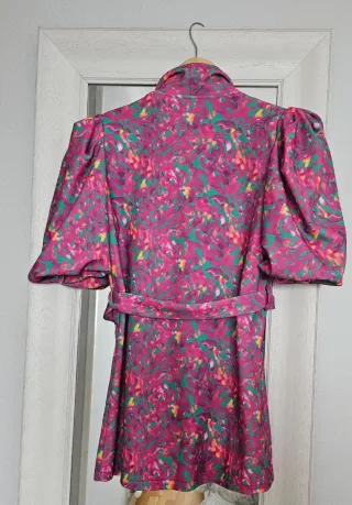 Traje pantalón estampado floral