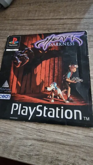 Carátula Heart of Darkness PS1