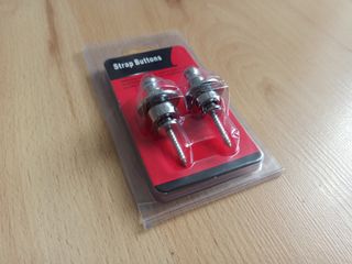 Enganches de seguridad níquel para guitarra