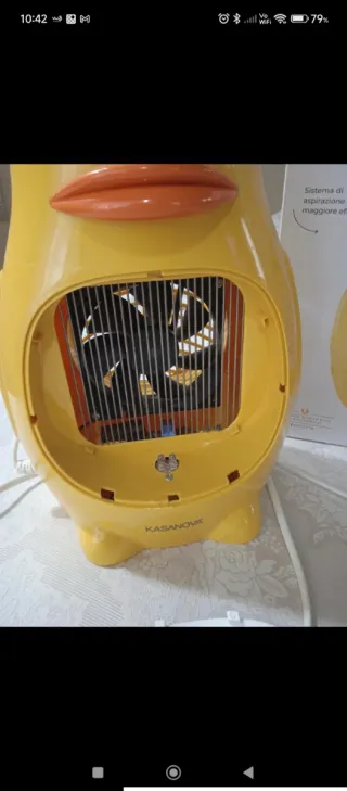 Lampada antizanzare Kasanova Paperotta