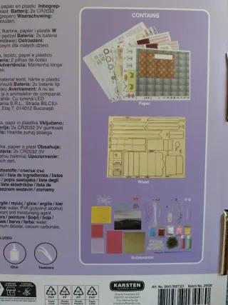 Kit Casita Miniatura Macaron Boutique