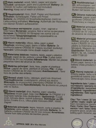 Kit Casita Miniatura Macaron Boutique