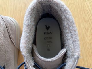 Botas Pitas-Tex Beige Talla 39. Como nuevas