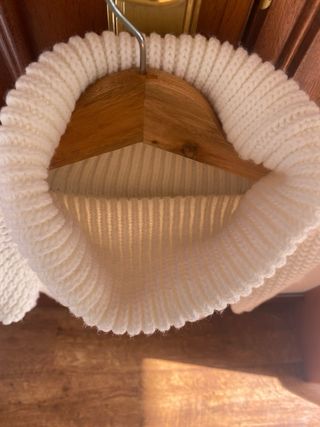 Jersey punto italiano cuello alto