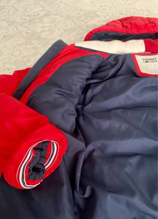 Chaqueta Tommy Hilfiger Roja Talla Chico