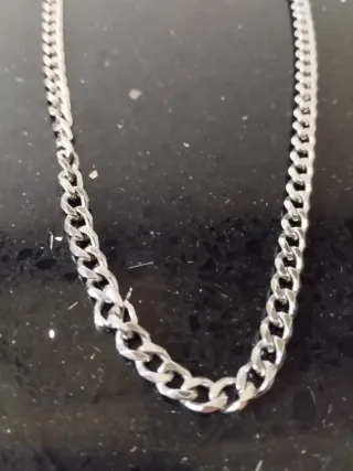 Cadena Acero Inoxidable Plata