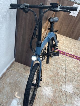 Bicicleta Electrica Fiido Azul