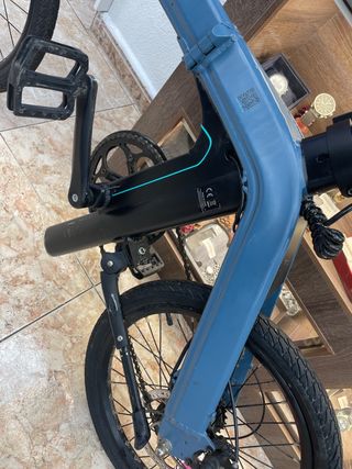 Bicicleta Electrica Fiido Azul