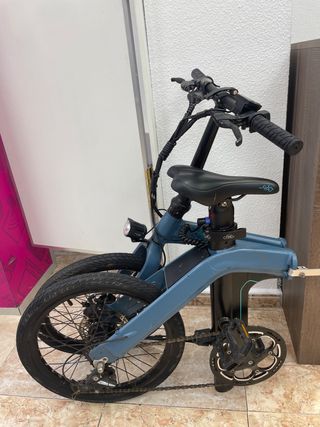 Bicicleta Electrica Fiido Azul