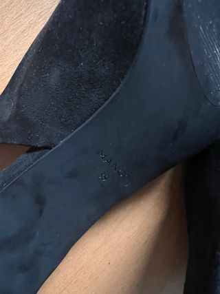 Zapatos de tacón Mango negros