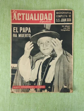 Periódico año l963 La ACTUALIDAD española