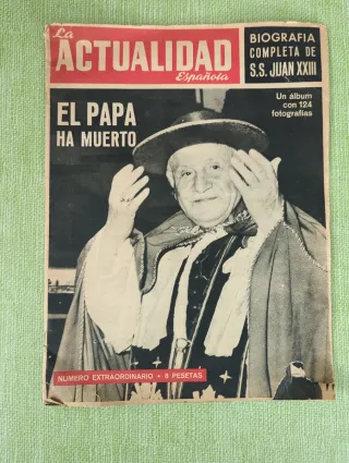 Periódico año l963 La ACTUALIDAD española
