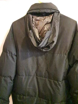 Chaqueta Parka Negra Talla M