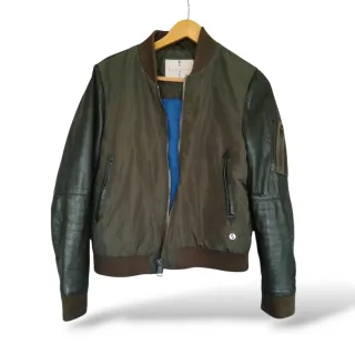 Chaqueta Bomber Cuero ARMA M NUEVA