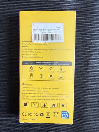 Power Bank TUXINSUN 22.5W 20000mAh