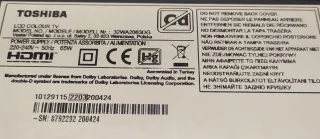 Fuente Alimentación Toshiba 17IPS62