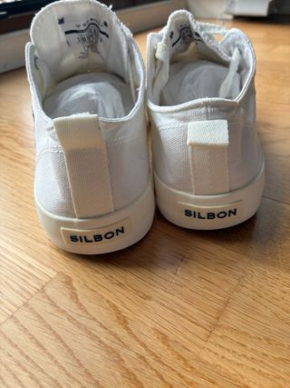 Zapatillas silbon Hombre Talla 41 Blancas