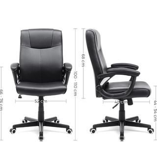 Silla de oficina negra profesional