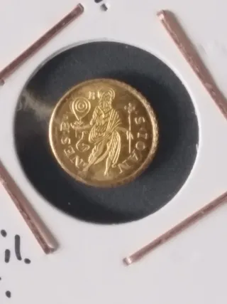 Moneta d'oro di Firenze del XV secolo