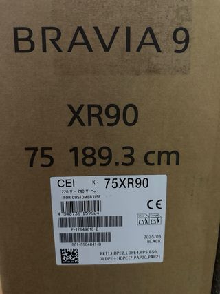 Sony Bravia 75XR90 Impecable