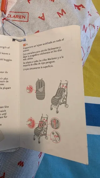 Saco invierno Maclaren silla paseo