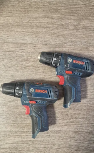 2 Avvitatori Bosch GSR 12V-15 funzionanti