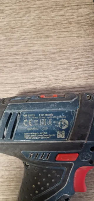 2 Avvitatori Bosch GSR 12V-15 funzionanti