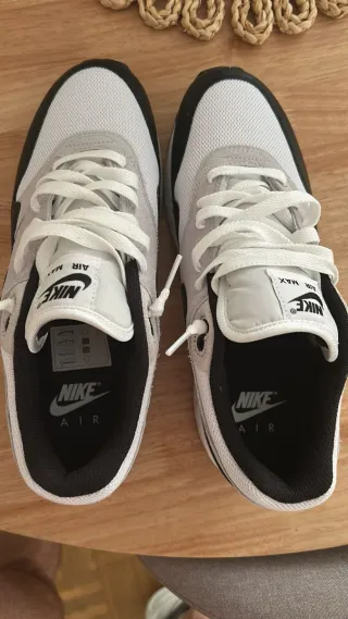 Nike Air Max Zapatillas Nuevas Gris Blanco