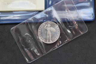 Moneda 500 Liras Conmemorativas de Plata | ITALIA