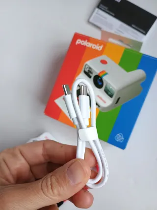 Cámara de fotos Polaroid Go 2 Blanca