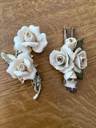 Capodimonte ceramica rose