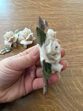 Capodimonte ceramica rose