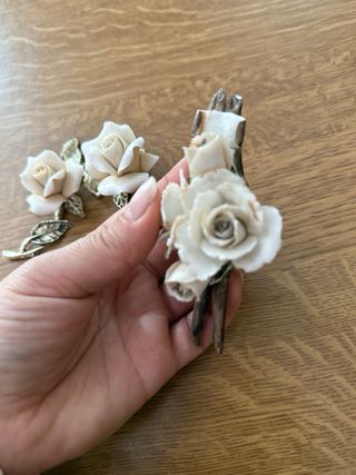 Capodimonte ceramica rose