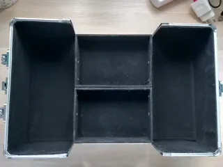 Maletín maquillaje rosa metalizado