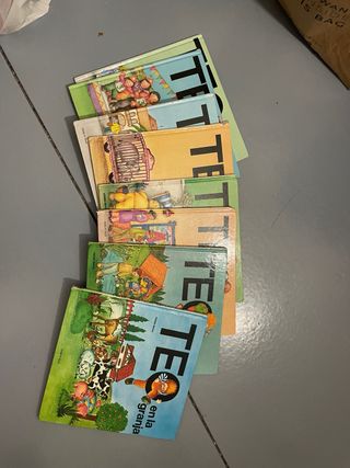 Lote de 7 libros infantiles Teo