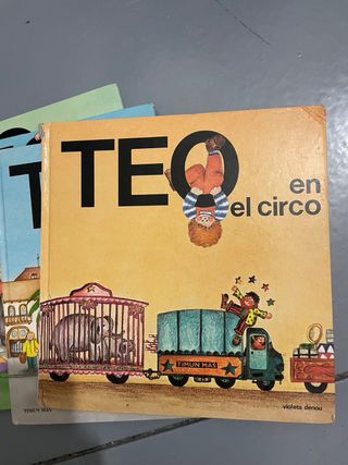 Lote de 7 libros infantiles Teo